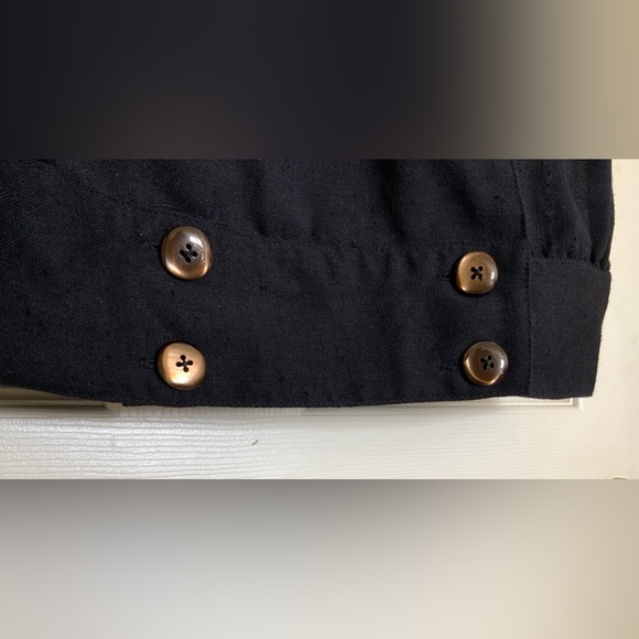 VINTAGE CROSS OVER BLOUSE. SHEER - Picture 5 of 13